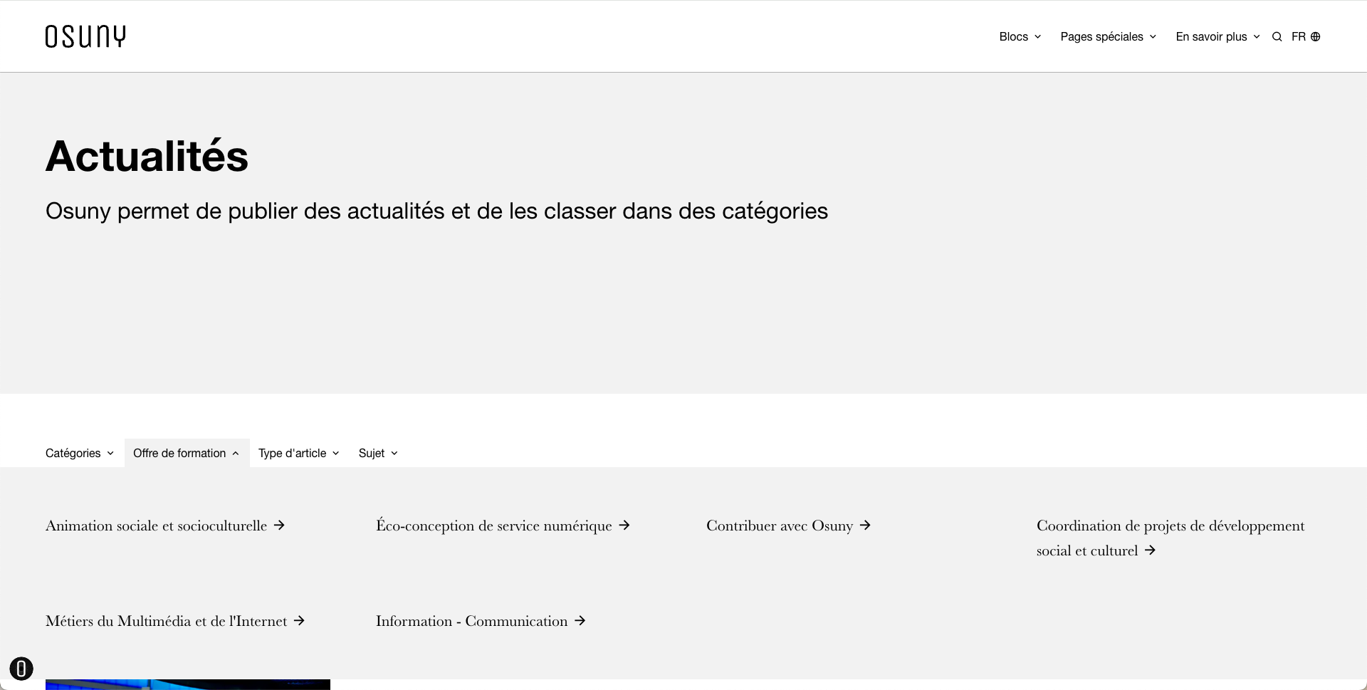 Sélecteurs sur l’index